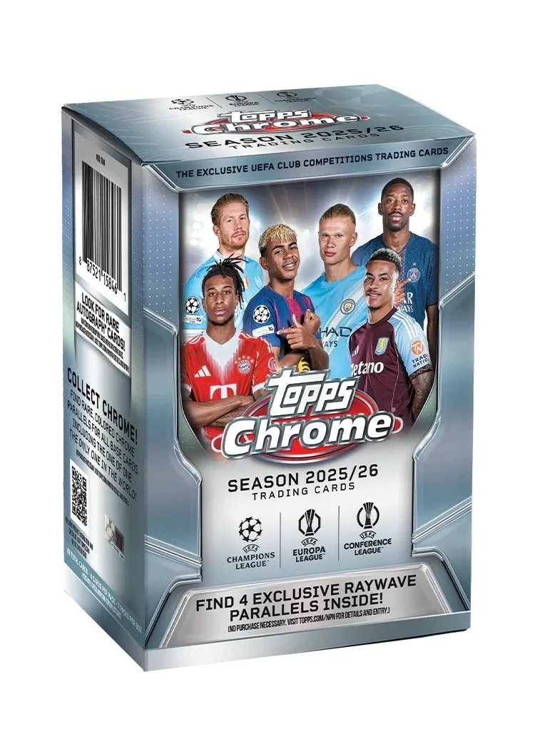 Value Box UCC Chrome 2025-26 | Topps Europe