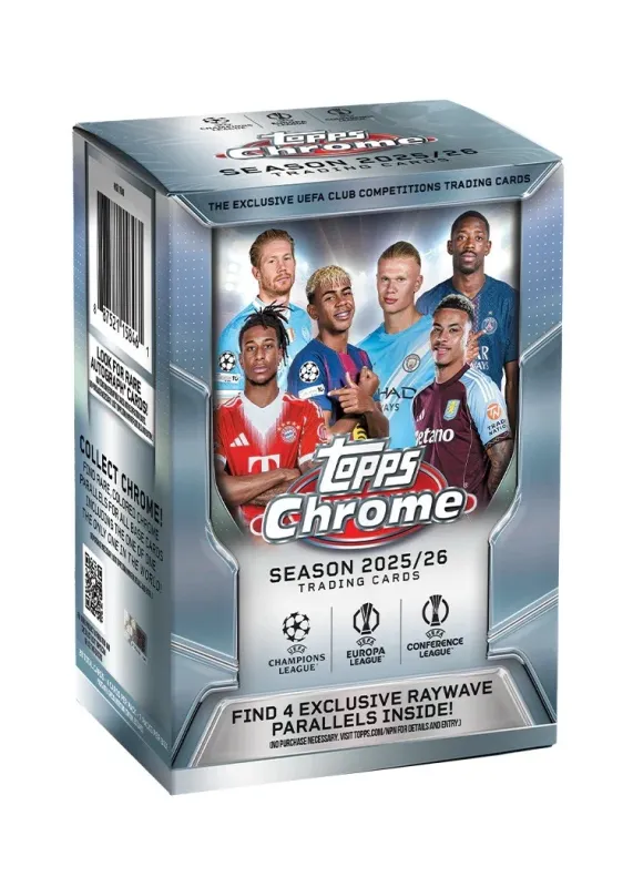 Value Box UCC Chrome 2025-26 | Topps Europe