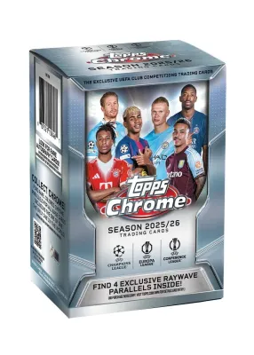 Value Box UCC Chrome 2025-26 | Topps Europe