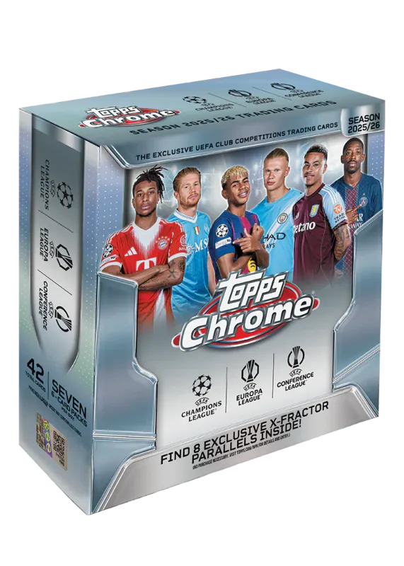 Mega Box UCC Chrome 2025-26 | Topps Europe