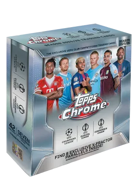 Mega Box UCC Chrome 2025-26 | Topps Europe