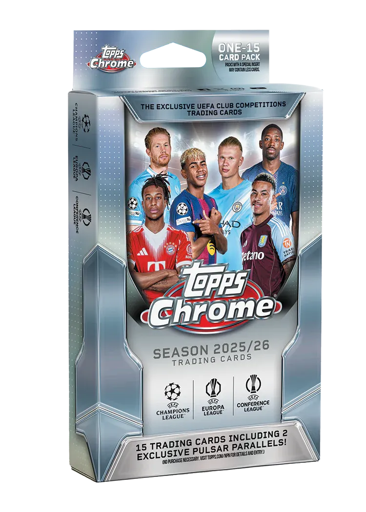 Hanger Box UCC Chrome 2025-26 | Topps Europe