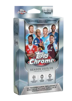 Hanger Box UCC Chrome 2025-26 | Topps Europe