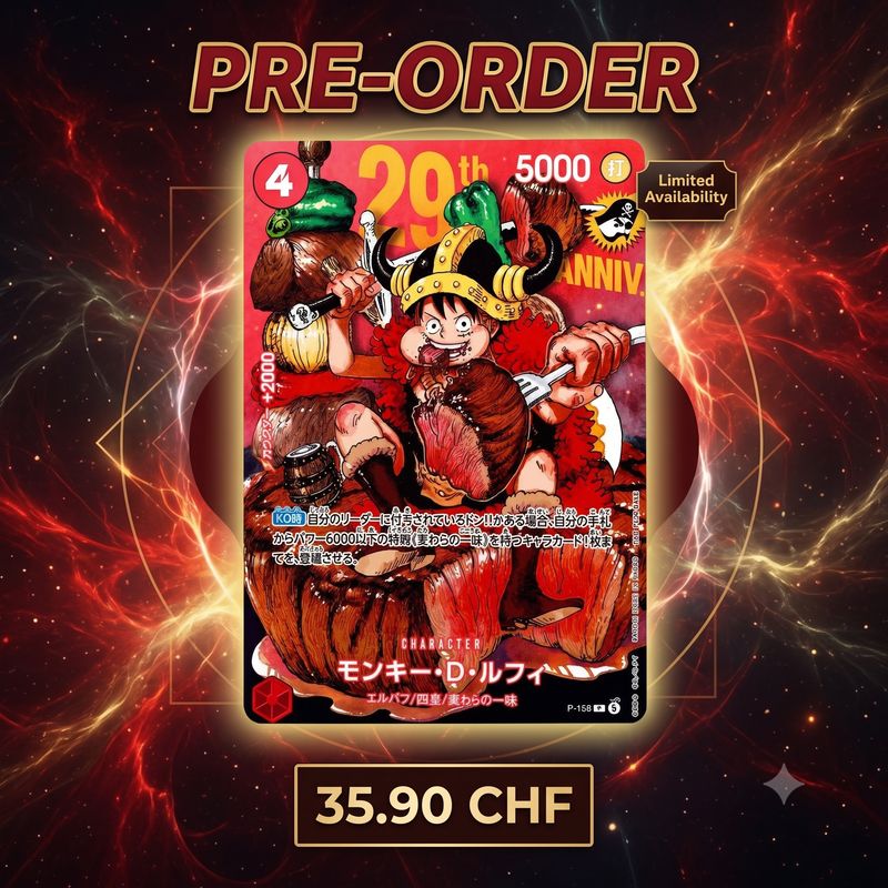Shonen Jump Issue 33: Luffy Promo Normal Card (only card) Shonen Jump Issue 33: Luffy Promo Normal Card (only card)