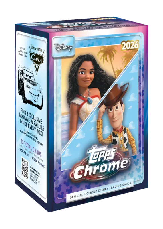2026 Topps Disney Chrome - Blaster Box