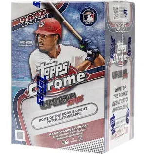2025 Topps Chrome baseball update series Value box