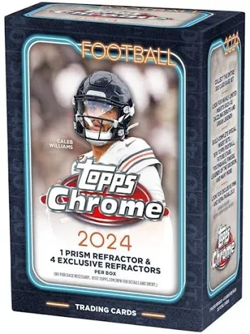 2024 Topps Chrome Football Hanger Pack