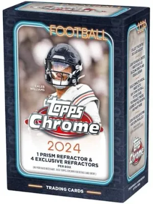2024 Topps Chrome Football Hanger Pack