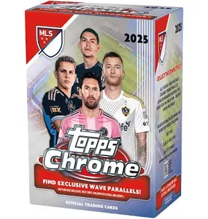 2025 Topps Chrome MLS Value box