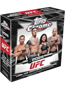 2026 Topps Chrome UFC Mega Box