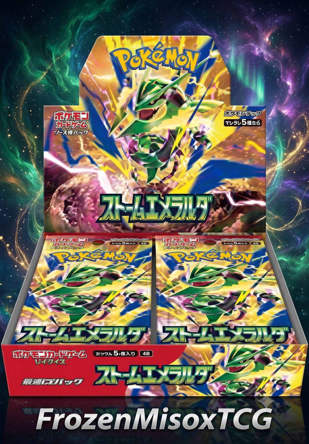 Pokemon - Storm Emeralda - M6 - Booster Box- Japanese