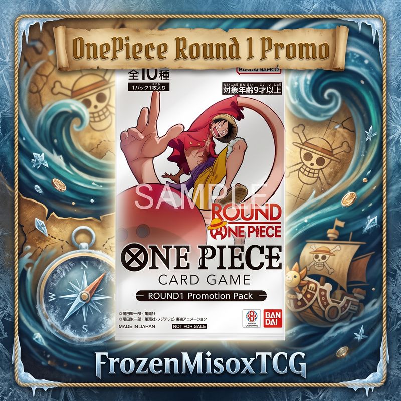 OnePiece - Round One - Promo - Unopened