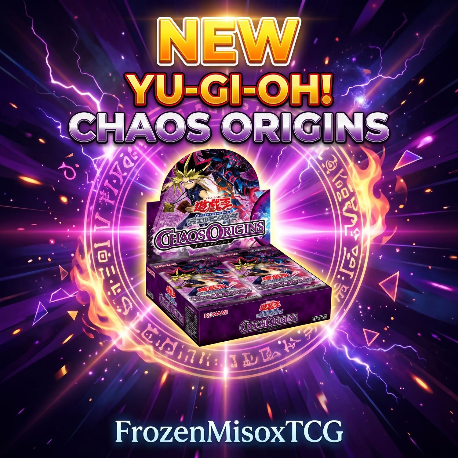 Yu-Gi-Oh! OCG Chaos Origins Japanese Booster Box