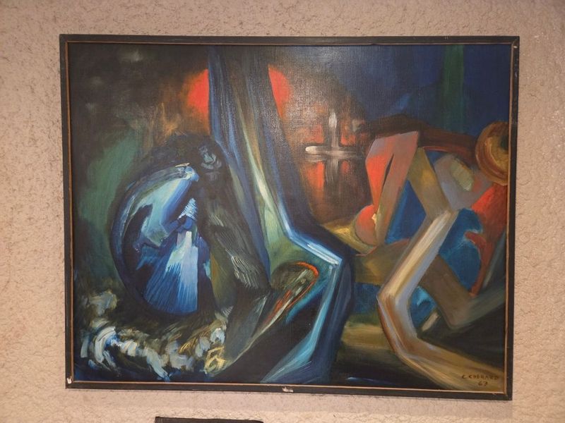 Huile sur toile Christian CHENARD - 67