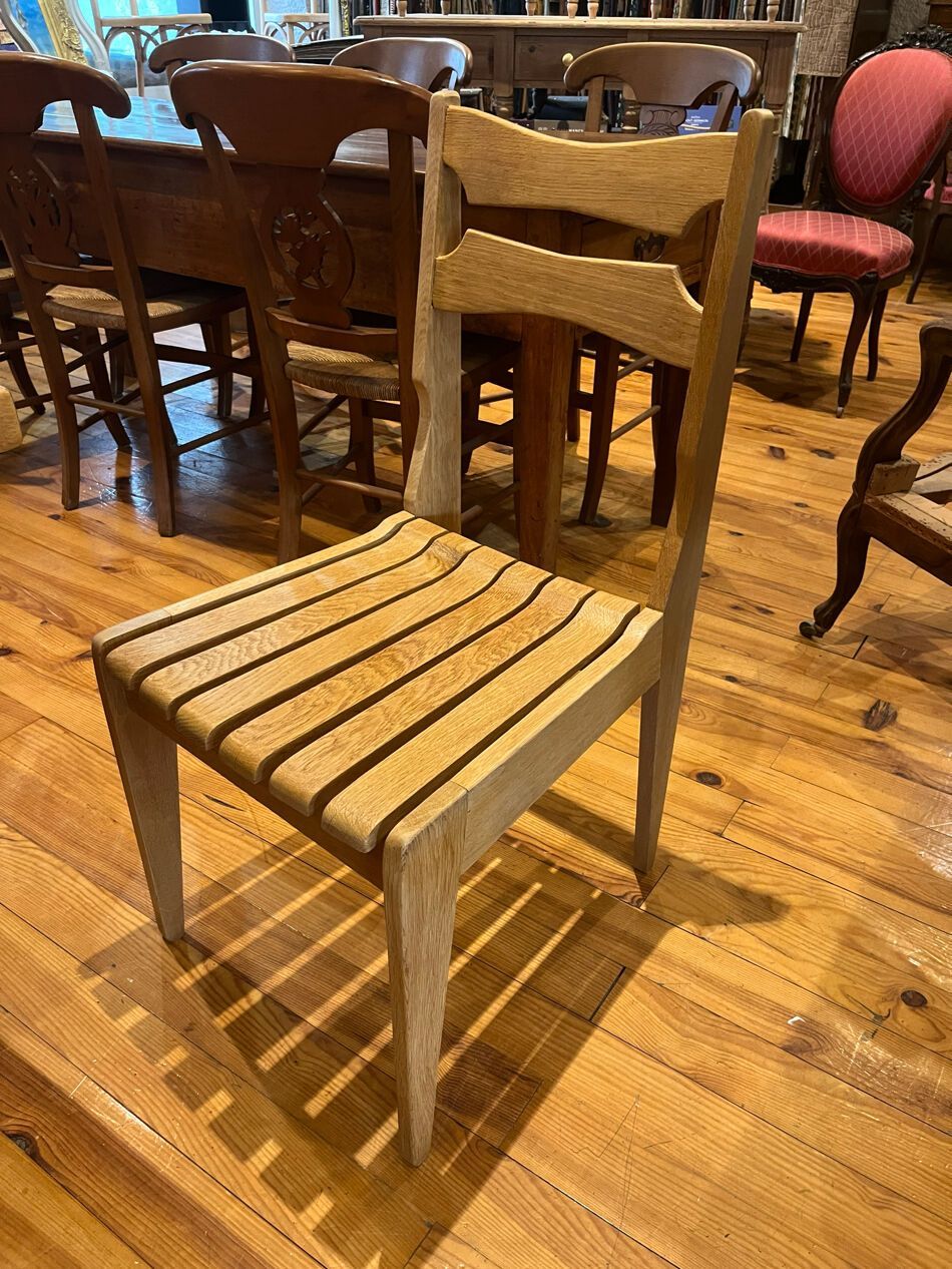 6 Chaises Guillerme et Chambron 6 Chaises Guillerme et Chambron