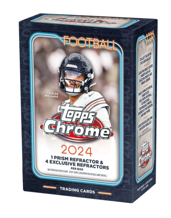 2024 Topps Chrome Football Value Box