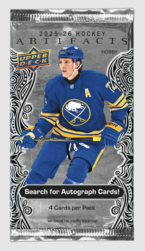 2025-26 Upper Deck Hockey Artifacts Hobby Box DISPONIBLE EN BOUTIQUE en « Stock » , PAR COURRIEL OU PAR TÉLÉPHONE