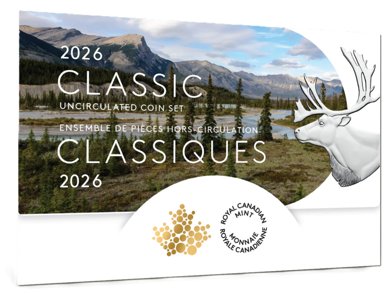 2026 - Ensemble hors-circulation de pièces classiques du Canada