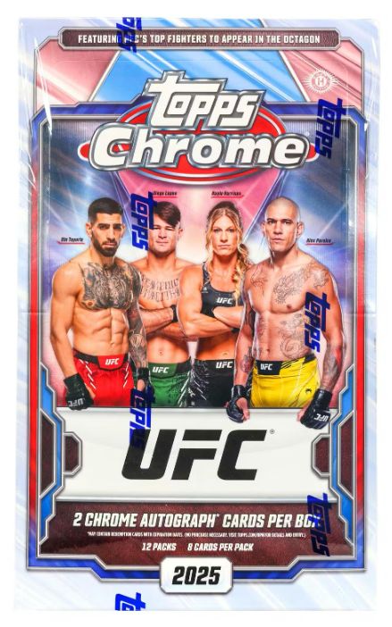 2025 Topps Chrome UFC Hobby Box