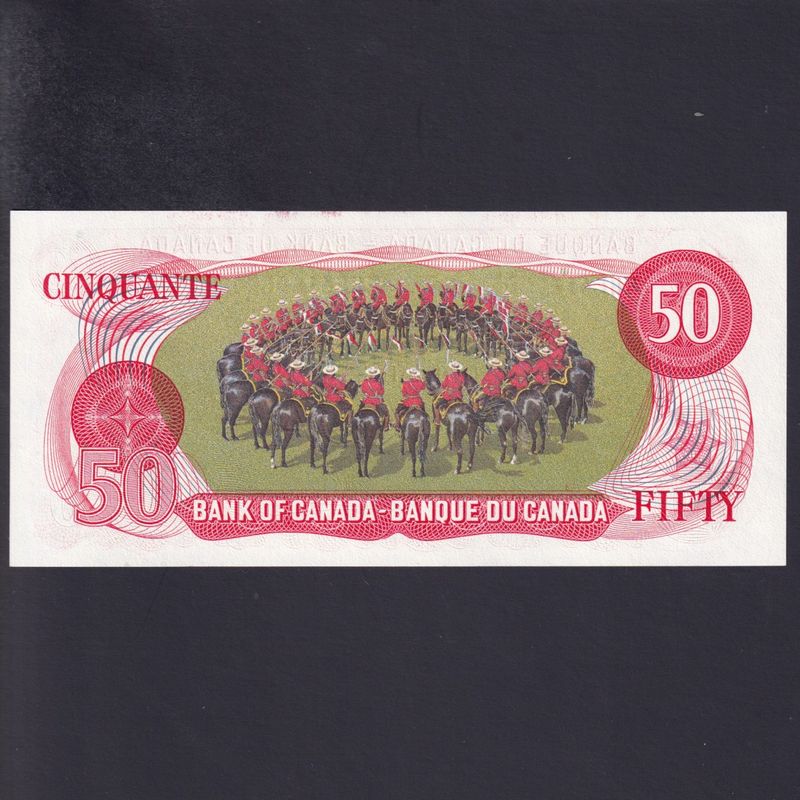 1975 Canada 50 Dollars Lawson Bouey EHF UNC