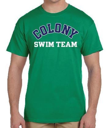 Colony Swim Team Tee - Kelly Green