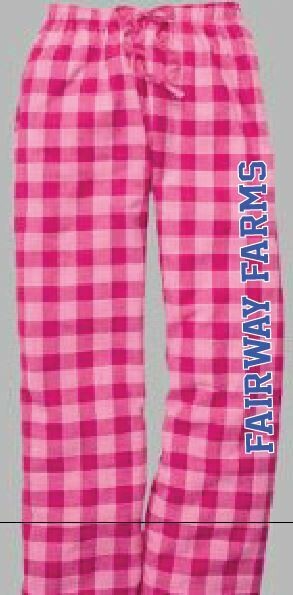 Fairway Farms Flannel Pant Pink