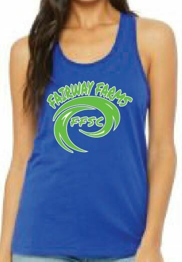 Bella + Canvas Ladies' Relaxed Jersey Tank with Fairway logo