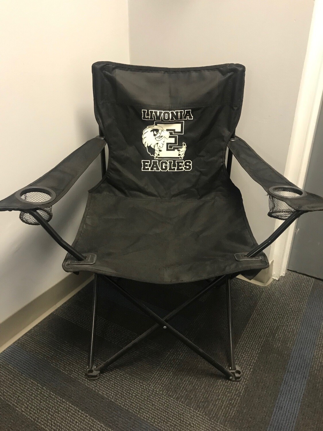 Eagles folding chair with carrying bag