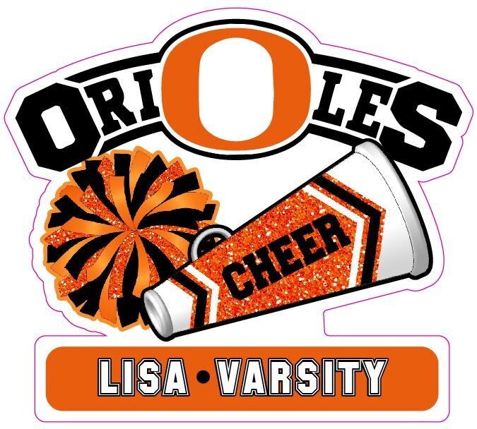 Orioles Cheer yard sign