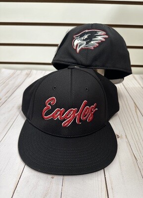 3D Embroidered Eagles Hat L/XL