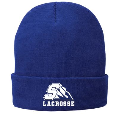 Salem Lacrosse Solid Beanie - Embroidered