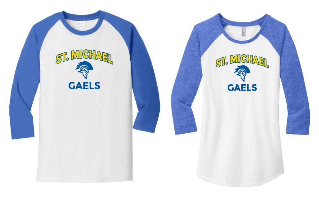 3/4 Sleeve Tee - Design 1
