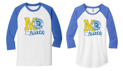 3/4 Sleeve Tee - Retro Design