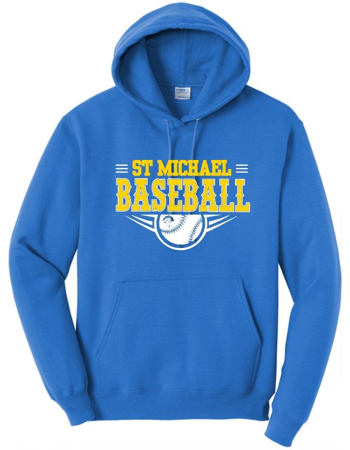 Hooded Sweatshirt - St. Michael Baseball