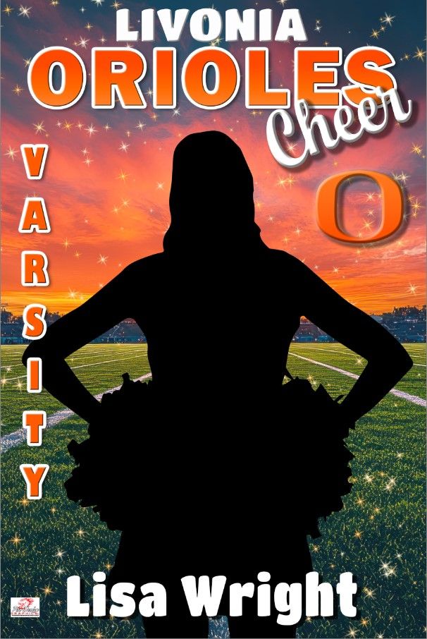 Orioles Cheerleader vinyl banner
