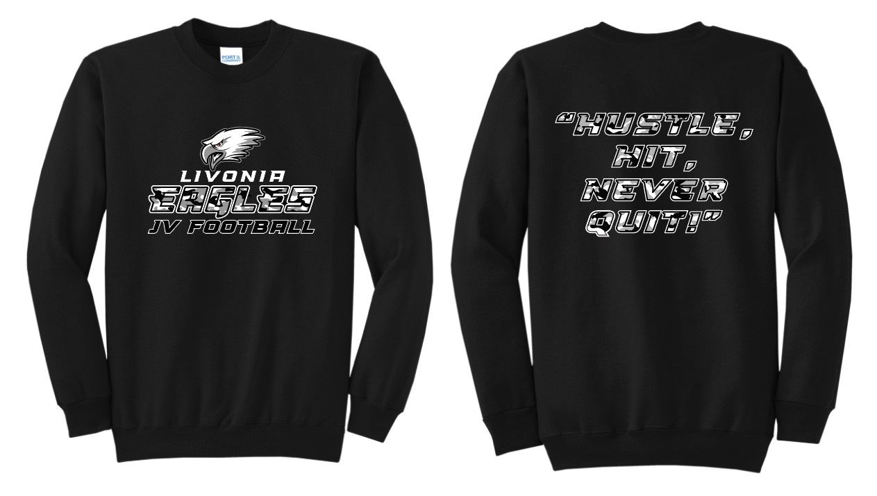 Eagles JV Football - Crewneck Sweatshirt