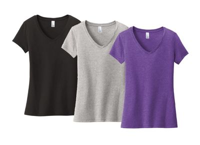 Ladies Vneck - Pick Your Design