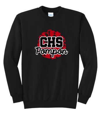Churchill Pom Crewneck Sweatshirt - Design 2