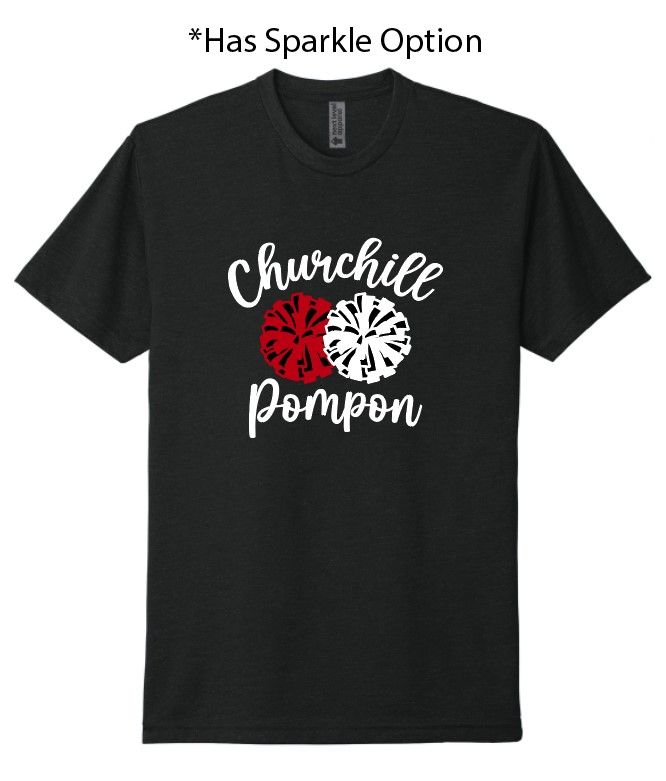 Churchill Pom Shortsleeve Tee - Design 1