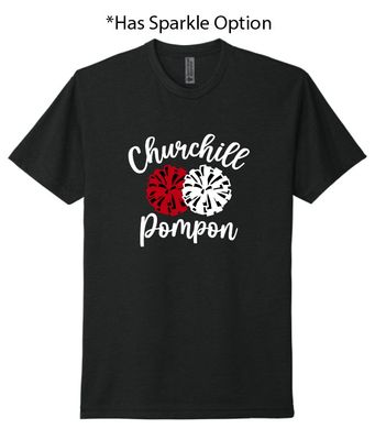 Churchill Pom Shortsleeve Tee - Design 1