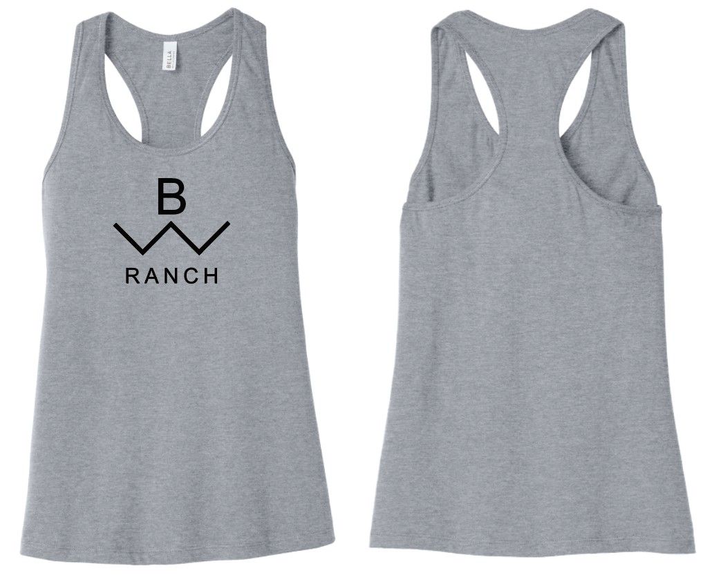 Blackwater Ranch Ladies Tank - Brand Logo