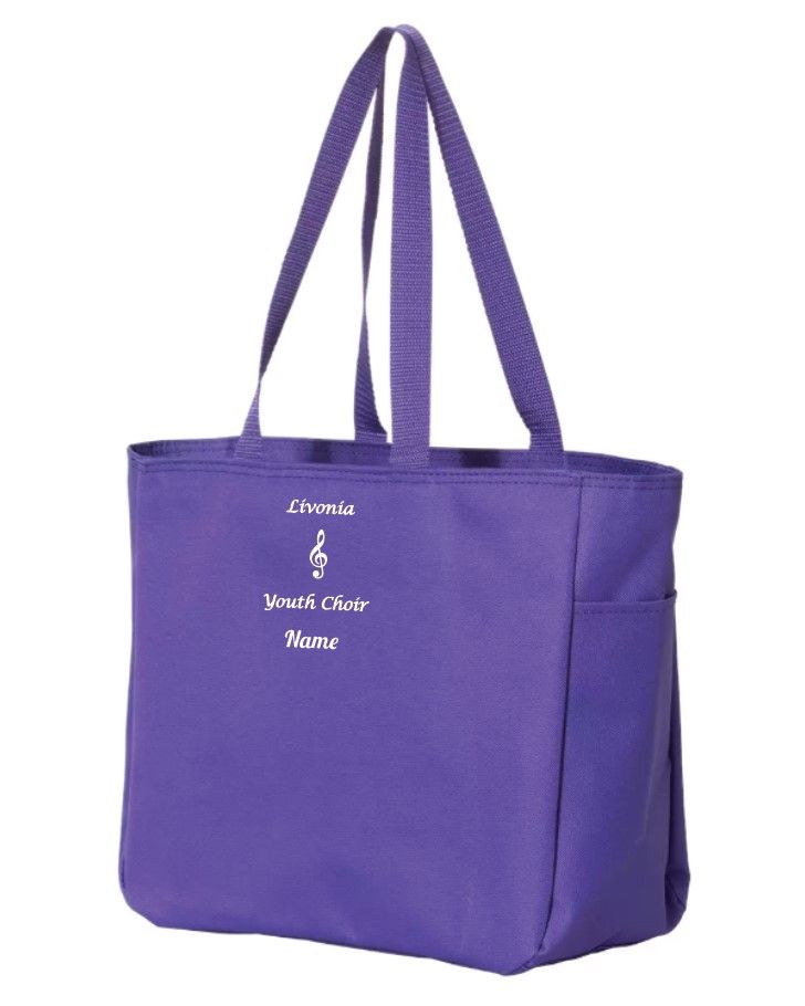 Livonia Youth Choir Embroidered Bag