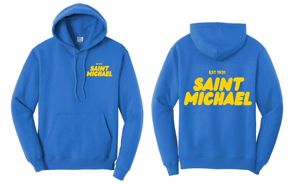 SMA Hooded Sweatshirt - White Fox Design