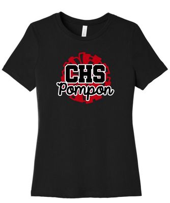 Churchill Pom Ladies Relaxed Fit Tee - Design 2