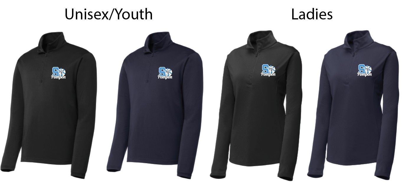 SHS Pom Dri-Fit Quarter-Zip Pullover
