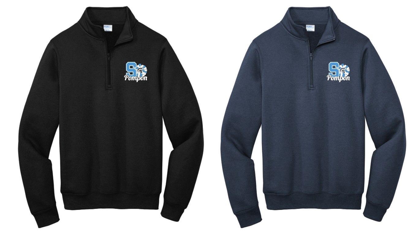 SHS Pom Quarter-Zip Sweatshirt