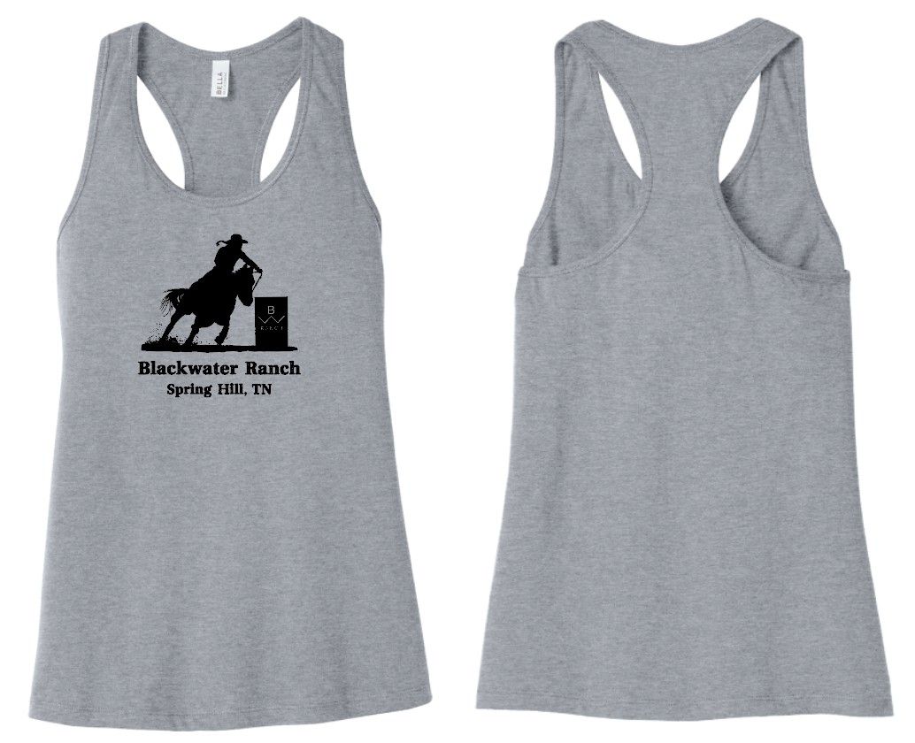 Blackwater Ranch Ladies Tank - Barrel Logo