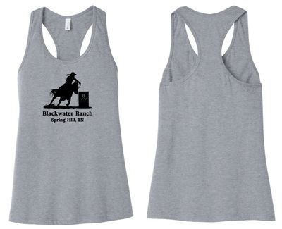 Blackwater Ranch Ladies Tank - Barrel Logo