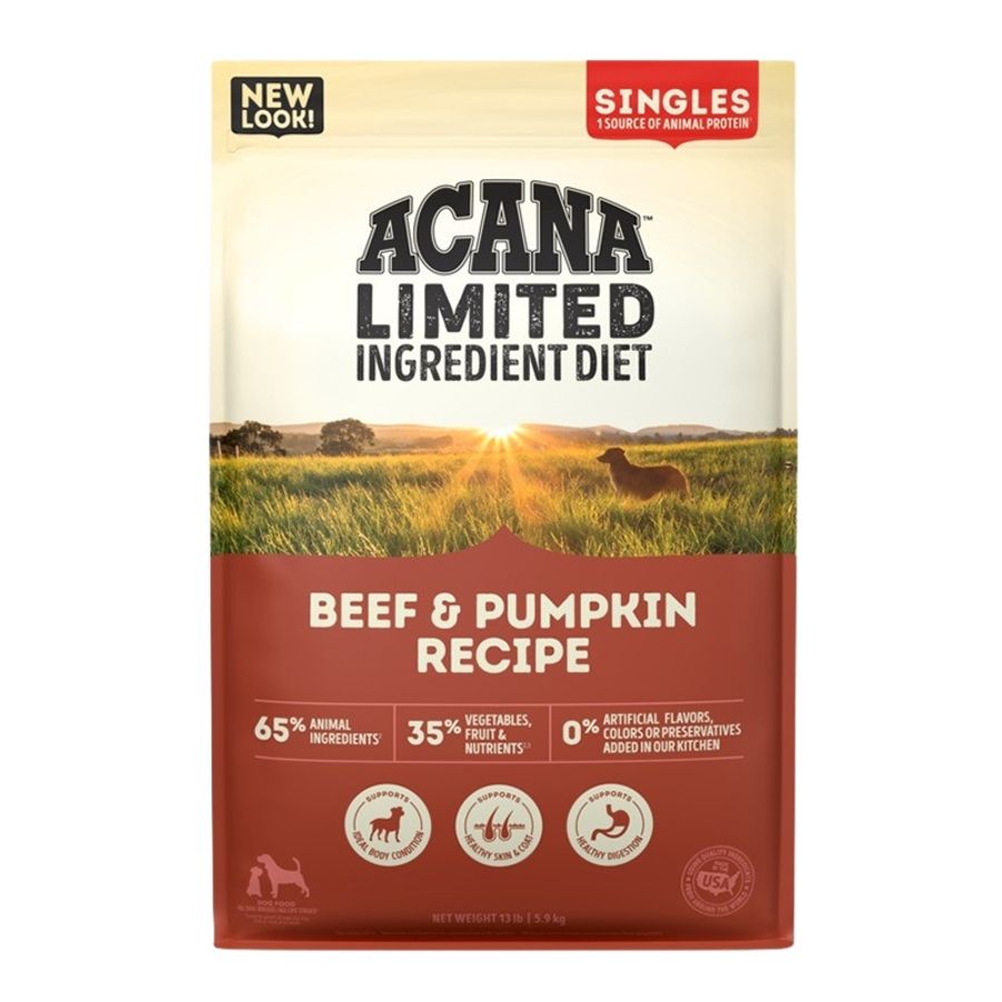 Acana D Beef &amp; Pumpkin, Size: 22.5lb
