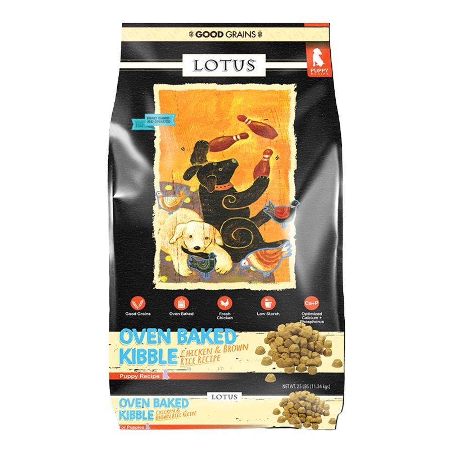 Lotus Chicken &amp; Rice Puppy, Size: 25lb